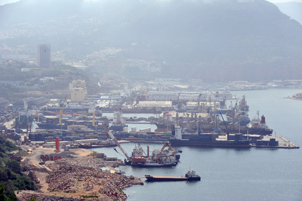 Port of Oran from the east