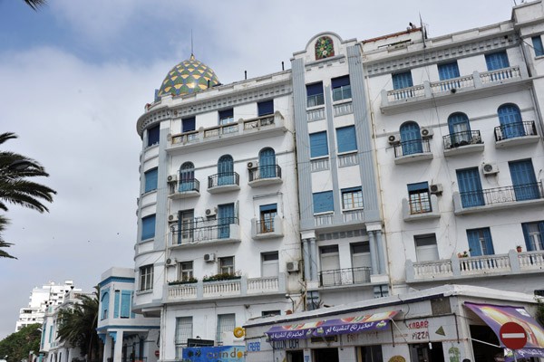 French-era buildings along the Boulevard de l'Arme, Oran