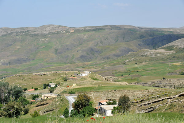 Hills along the road to Djmila