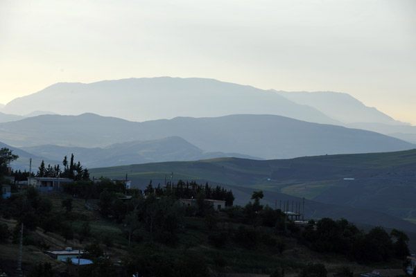 Mountains to the northwest of Djmila