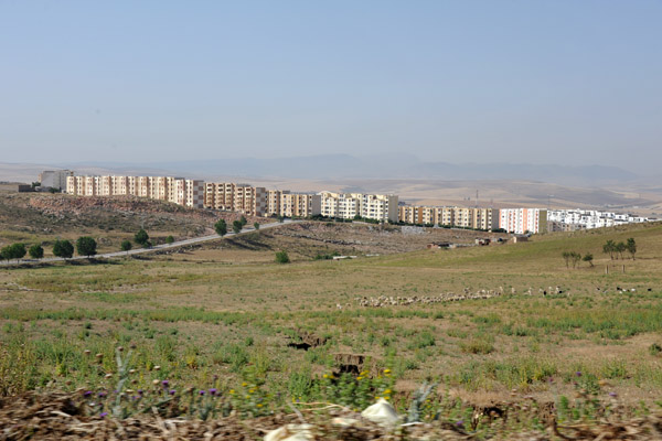 El Khroub from the gate to the Tomb of Massinissa