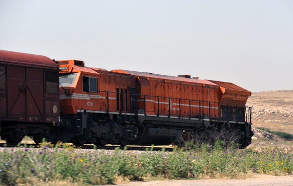 Algerian Locomotive (060DR13), south of Constantine SNTF only runs freight trains