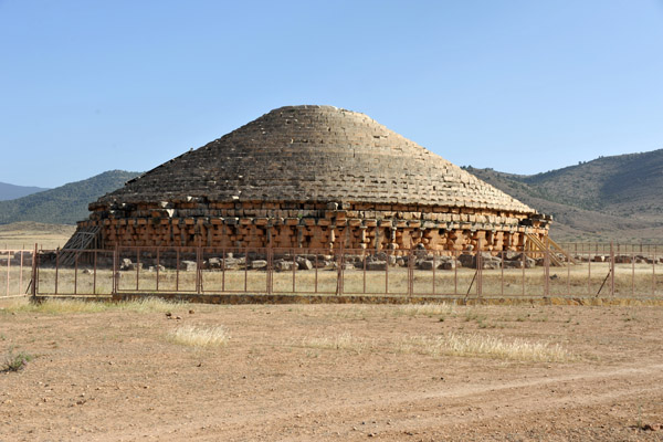 Carbon dating suggests the monument is much older, dating from perhaps the 4th C. BC