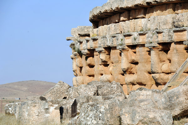 Detail of the Royal Mausoleum of Medracen