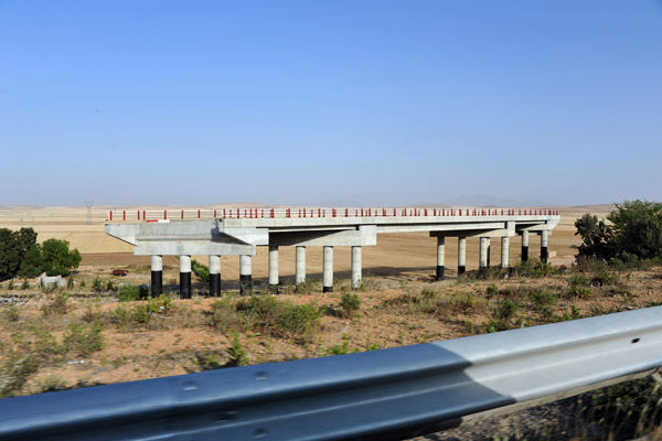 A bridge to nowhere outside Ail M'lila