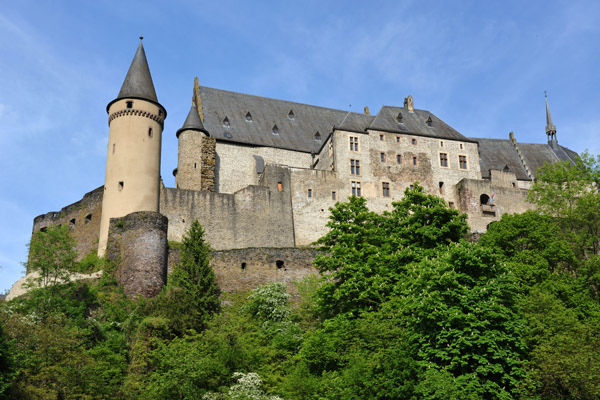 I found Vianden Castle most impressive from the outside