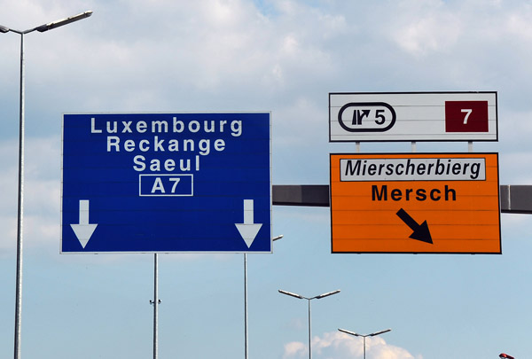 Motorway A7 - Luxembourg