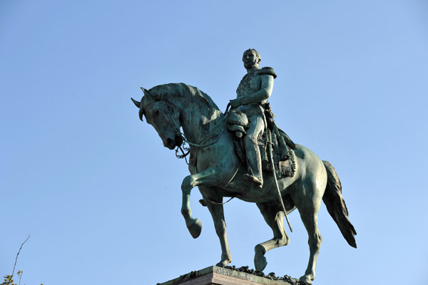 Equestrian statue of William II, Place Guillaume II, Luxembourg