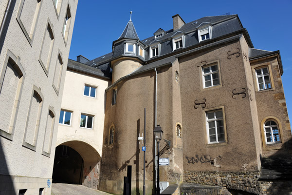 Old entrance to the Ville Haute, Rue WiltheimLuxembourg 