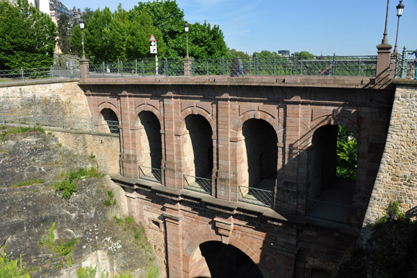 D'Schlassbrck - Castle Bridge - original 1735 rebuilt wider in the 1990s