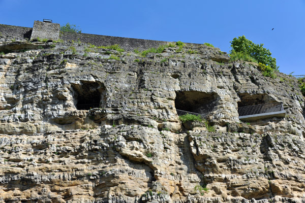 Casements du Bock - tunnels and galleries begun in 1644 as part of the Citadel, Luxembourg