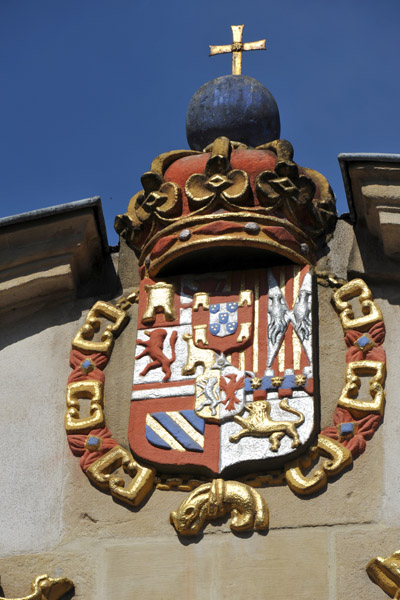 Coat-of-Arms of Charles II of Spain, who reigned in Luxembourg in 1674