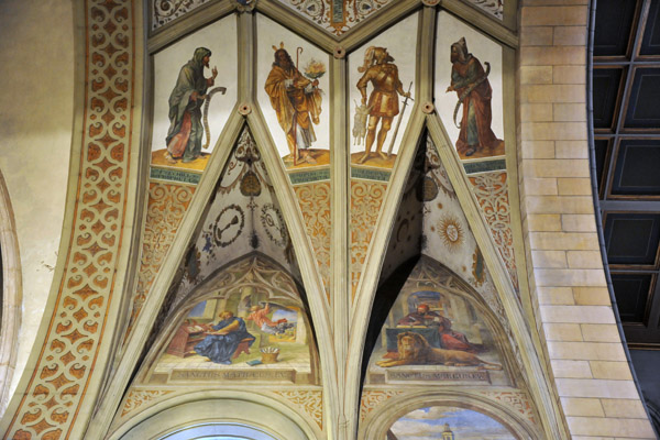 Murals of the Cathdrale de Notre-Dame, Luxembourg