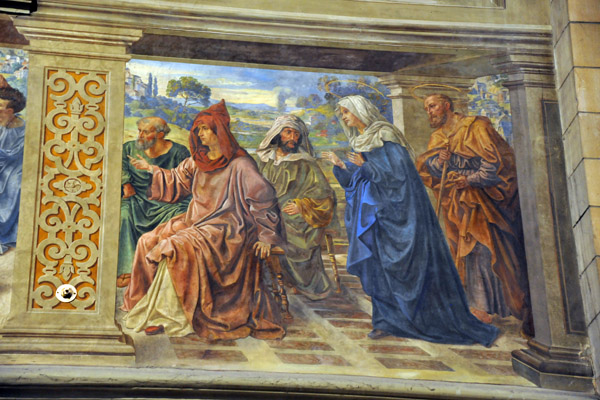 Mural - Cathdrale de Notre-Dame, Luxembourg