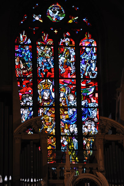 Stained glass - Cathdrale de Notre-Dame, Luxembourg