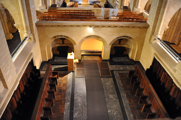 Interior of the new church, Abbey of Orval
