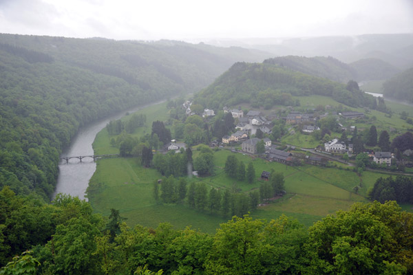 Frahan Viewpoint of the Semois Valley, Rochehaut