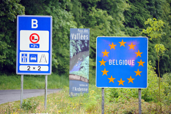 Belgium-France Border, Pays des Valles de l'Ardenne Namuroise