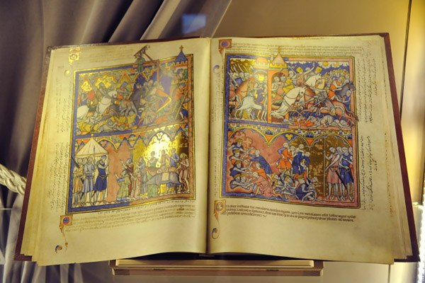Illuminated manuscript, Bouillon Castle