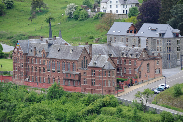 Maison Leffe on the opposite side of the River Meuse from the Citadel