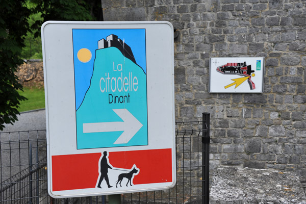 Entrance to the Citadel of Dinant