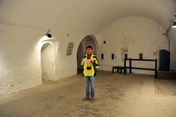 Inside the Citadel of Dinant
