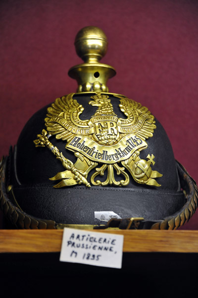 Prussian military helmet Hohenfriedberg, Citadel of Dinant