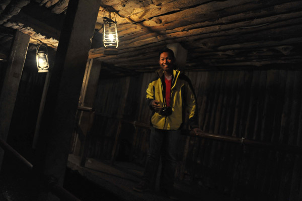 Recreation of a World War I bunker, Citadel of Dinant