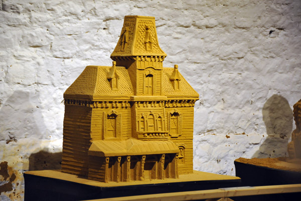 Model of a 19th C. house, Citadel of Dinant