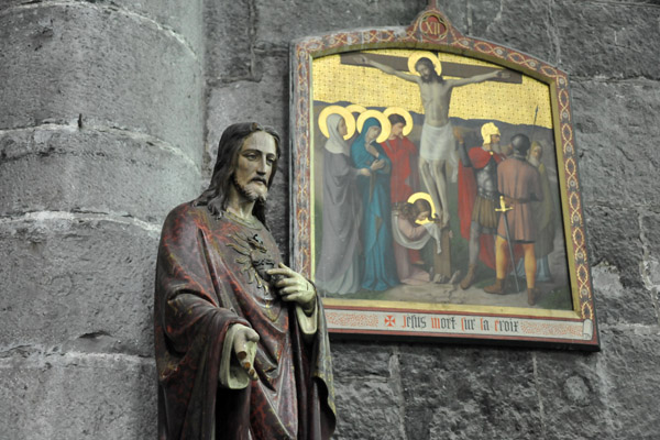 Jsus Mort sur la Croix, Notre Dame de Dinant