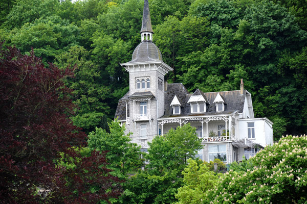 Lovely hillside villa on the left bank of the Meuse overlooking Dinant