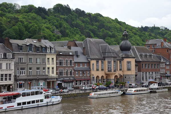 View upriver from the Charles de Gaulle Bridge, Dinant