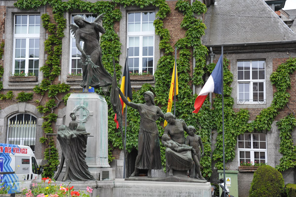 War Memorial at the Htel de Ville, Dinant