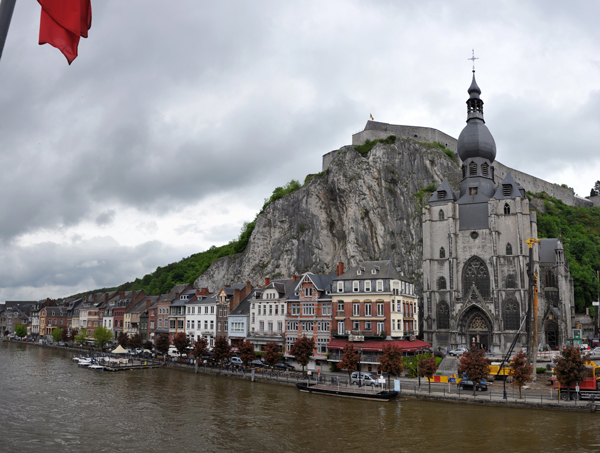 Panorama of Dinant from the Charles de Gaulle statue