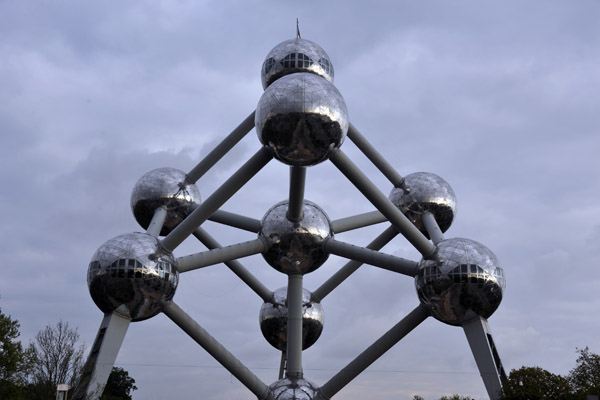 The Atomium, icon of the 1958 World Expo held in Brussels