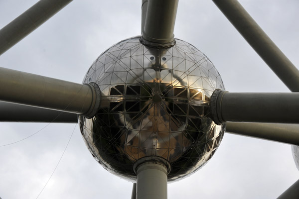 The central sphere of the Atomium
