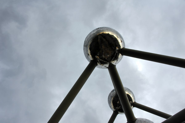 3 of the outer spheres of the Atomium are closed to visitors
