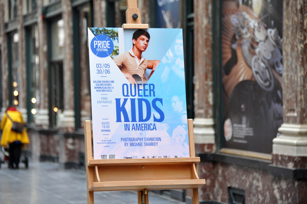 2013 photography exhibition - Queen Kids in America, Galeries Royales St. Hubert