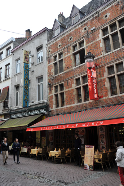 Restaurant Le Marin, Rue des Bouchers, Brussels