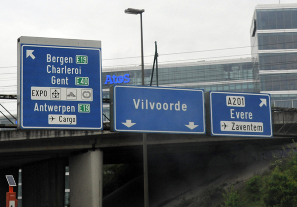 Road to Vilvoorde, my home for the first half of 1990