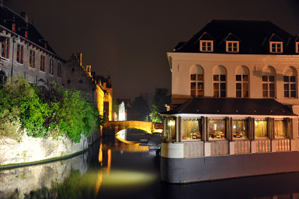 Duc De Bourgogne canal-side, Dijver, Brugge