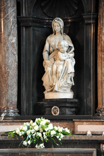 Madonna of Bruges by Michelangelo, 1501-1504