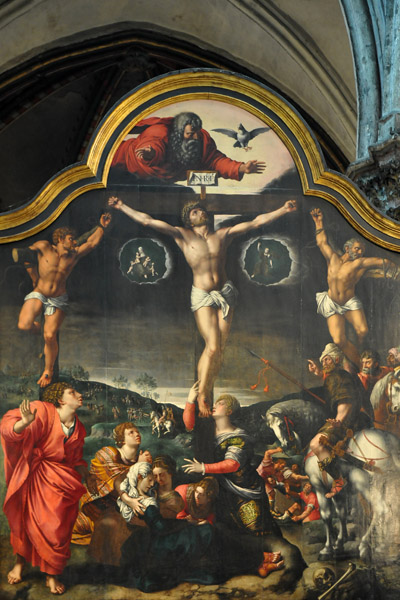 Altarpiece of Calvary, Bernard van Orley 