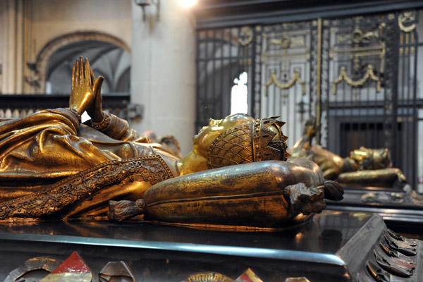 Tomb of Mary of Burgundy (1457-1482) and Charles the Bold (1433-1477)
