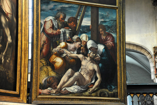 Triptych - Altarpiece of Calvary, The Piet