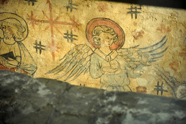 Medieval tomb frescos, Onze-Lieve-Vrouwkerk, Brugge