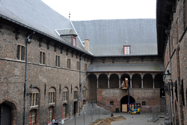 Courtyard of the Belfort, Brugge