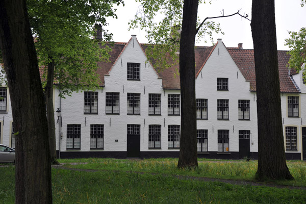 A beguinage is a community of religious women, less regulated than a convent