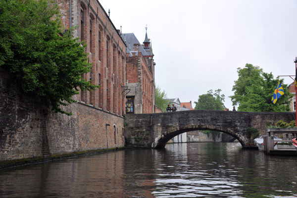 Boat tour of Bruges' canals