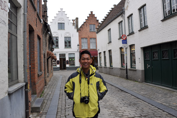 Walplein at Wijgaardstraat, Brugge